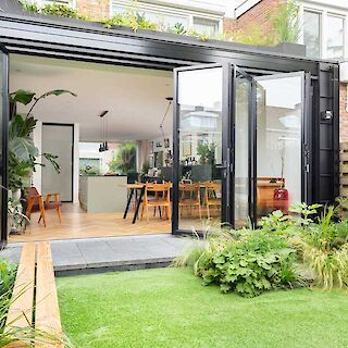 Ecoline Glas-Faltwand