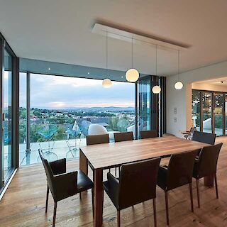 Highline Glas-Faltwand